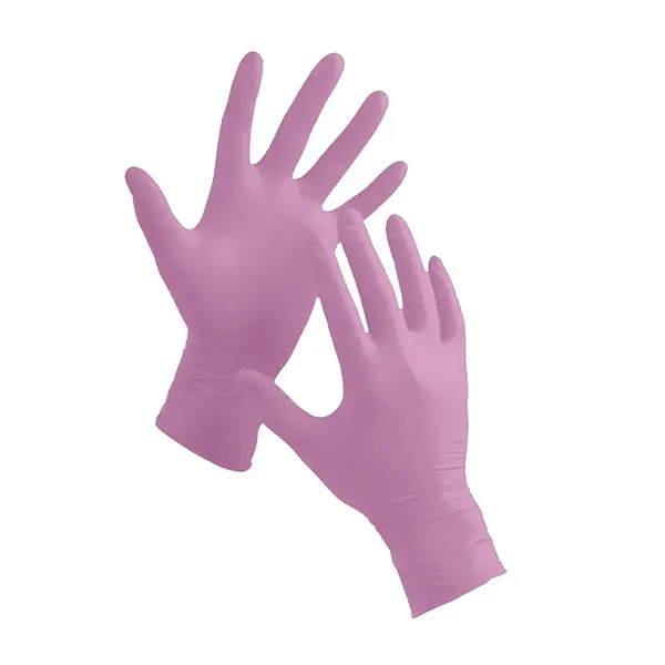 Guanti in nitrile non talcati tg. XS · 100 pz - rosa | | Online Shop